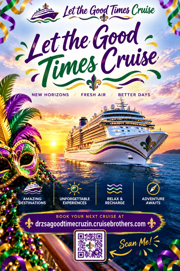 Cruise Brothers Travel Agent Dr. Zsa Zsa Brown